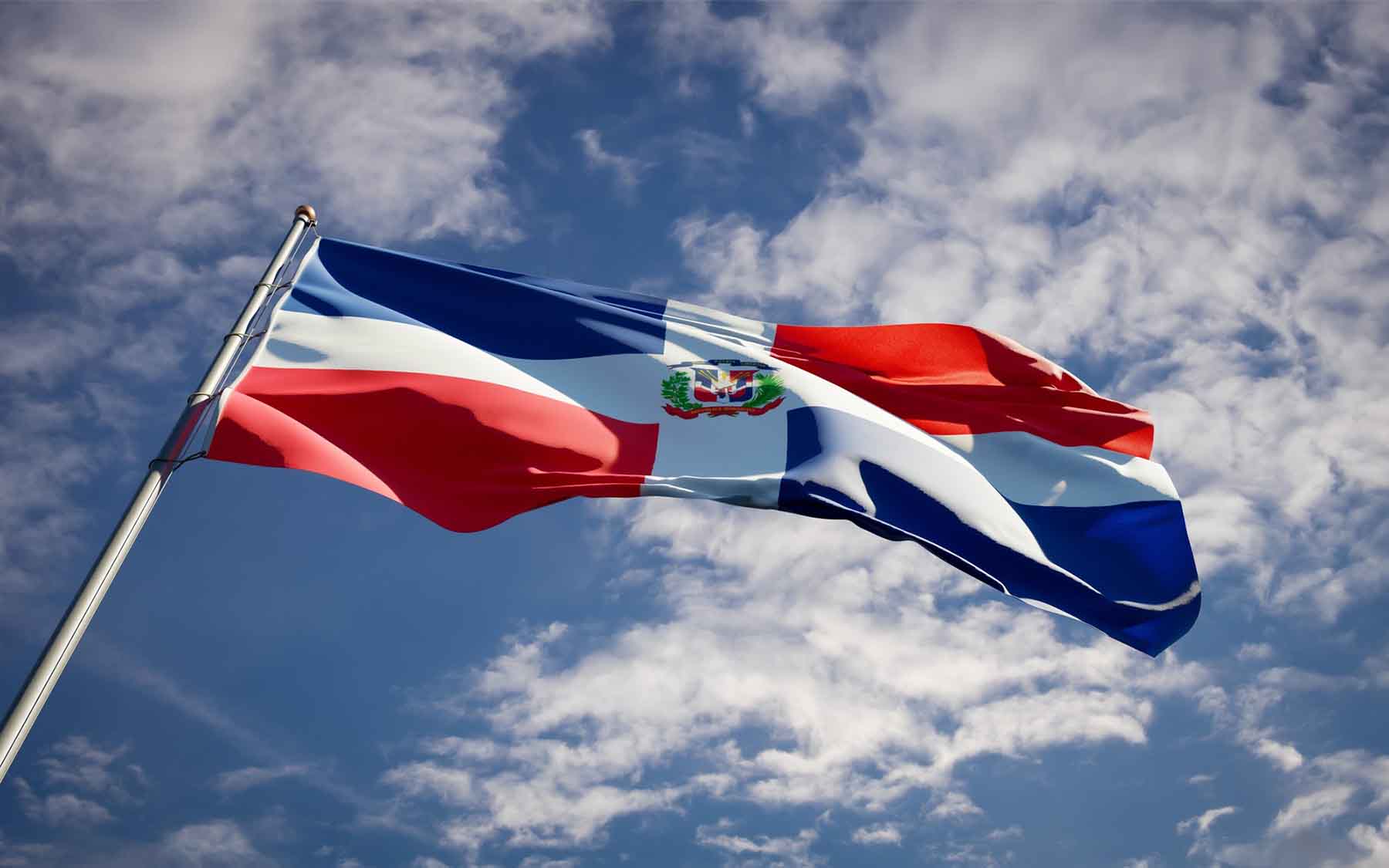 Drapeau Republique dominicaine